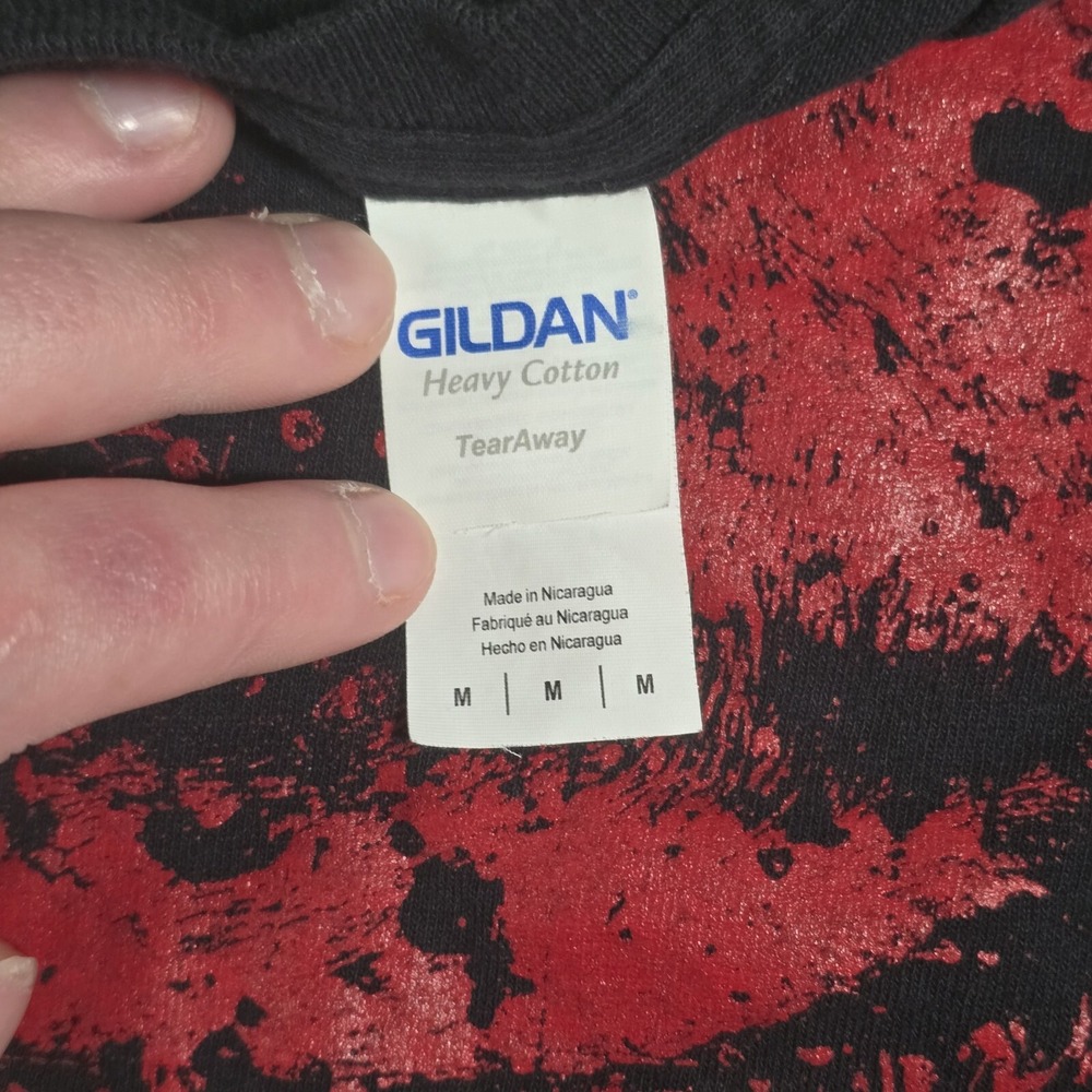 Gildan Heavy Cotton Sowing The Seeds Of A Worthless Tomorrow Shirt Mens M Multi - Picture 3 of 7